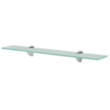 Rafturi suspendate, 2 buc., 60 x 10 cm, sticlă, 8 mm - Img 2