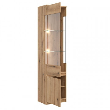 REMI Vitrina cu două uși L/P 2D OAK EVOKE/OAK EVOKE - Img 6