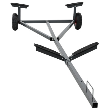 Remorca pentru bărci 212-302 cm - Lungime ajustabilă, 160 kg, din oțel - Img 2