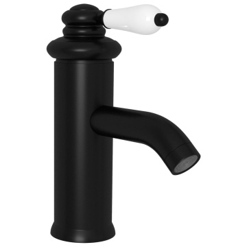 Robinet chiuvetă de baie, negru, 130x180 mm - Img 3