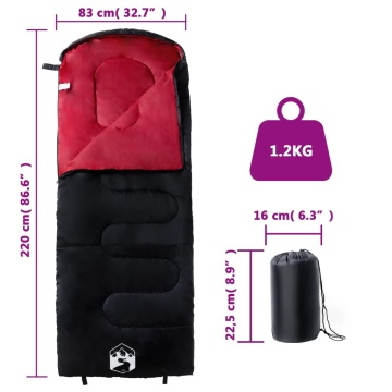 Sac de dormit pentru adulți de camping, 3-4 anotimpuri - Img 5