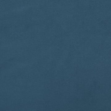 Saltea de pat cu arcuri, albastru închis, 120x200x20 , catifea - Img 5