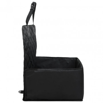 Scaun auto pentru câini, negru, 45x45x25/55 cm - Img 4