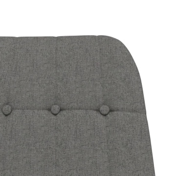 Scaun balansoar, gri deschis, material textil - Img 5