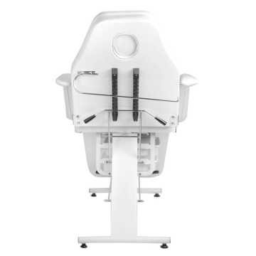 Scaun cosmetic Basic 202 alb - Img 7