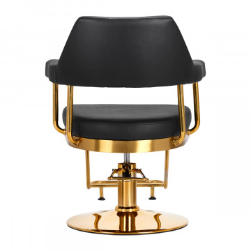 Scaun de coafura Gabbiano Granda gold black - Img 4