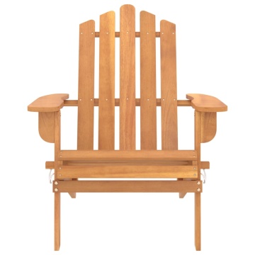 Scaun de grădină Adirondack, lemn masiv de acacia - Img 3