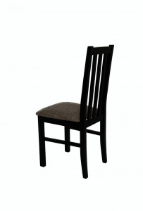 Scaun din lemn masiv de fag tapitat cu stofa s-38 boss4 w2, wenge - Img 3