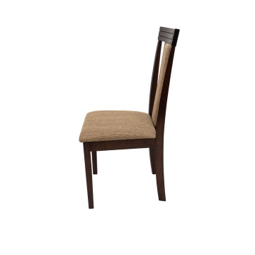 Scaun living S-220, tapitat, stejar, tapiterie olive - Img 3