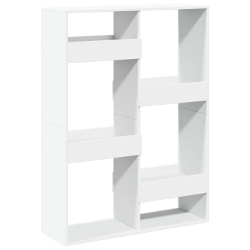 Separator de cameră, alb, 100x33x135 cm, lemn prelucrat - Img 5