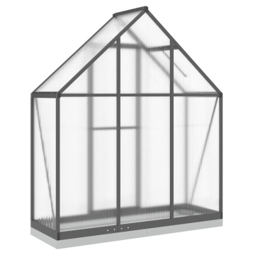 Sere cu cadru de bază, antracit, 169x58x202 cm, aluminiu - Img 8