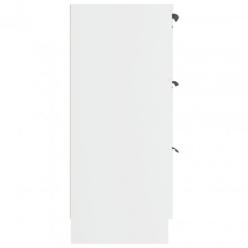 Servantă,alb, 60x30x70 cm, lemn prelucrat - Img 5