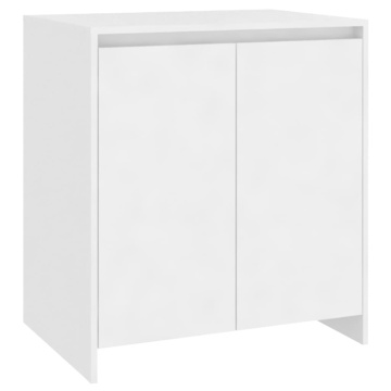Servantă, alb, 70x41x75 cm, lemn prelucrat - Img 2
