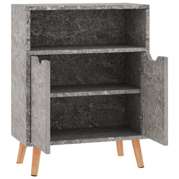 Servantă, gri beton, 60x30x72 cm, PAL - Img 8