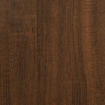 Servantă, stejar maro, 102x35x60 cm, lemn prelucrat - Img 7