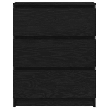 Servantă, stejar negru, 60x35x76 cm, lemn prelucrat - Img 5