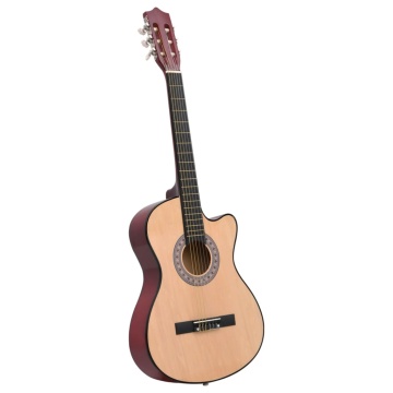 Set chitară acustică occidentală 12 piese, cu 6 corzi, 38 - Img 5