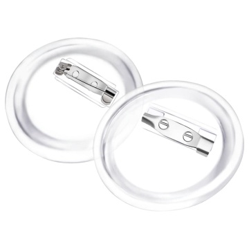 Set de ecusoane cu ac, 100 seturi, 37 mm, acril - Img 3