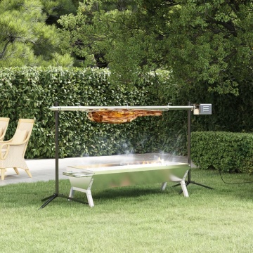 Set de grill automat și tavă, oțel inoxidabil - Img 1