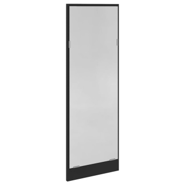 Set de mobilier pentru hol, 4 piese, negru, lemn prelucrat - Img 6