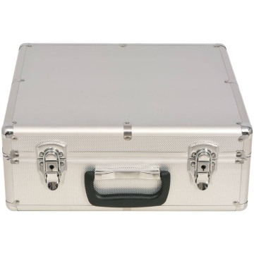 Set de poker/blackjack cu 600 de jetoane cu laser din aluminiu - Img 6