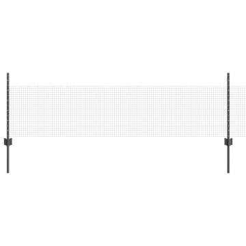 Set Îngrădire Set de 2 Gri Metal Mare Durabil - Img 2