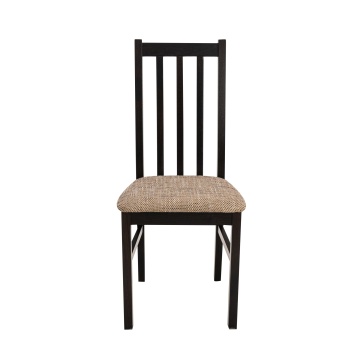 Set masa extensibila 120x150cm cu 4 scaune tapitate, mb-13 max5 si s-38 boss10 w2, wenge, lemn masiv, stofa - Img 6