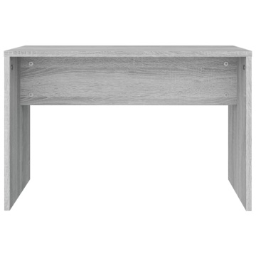 Set măsuță de toaletă, gri sonoma, 86,5x35x136 cm - Img 7