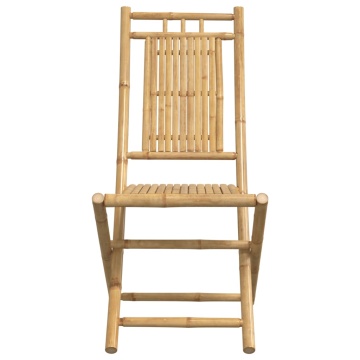 Set mobilier de grădină, 5 piese, bambus - Img 6