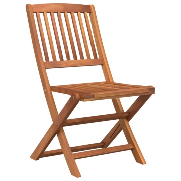Set mobilier de grădină, 5 piese, lemn masiv de acacia - Img 8