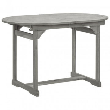 Set mobilier de grădină, 5 piese, lemn masiv de acacia - Img 5