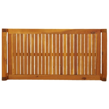 Set mobilier de grădină cu perne, 3 piese, lemn masiv acacia - Img 5