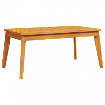 Set mobilier de grădină cu perne, 3 piese, lemn masiv acacia - Img 7