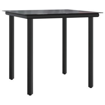 Set mobilier de grădină cu perne, 5 piese, gri, poliratan - Img 3