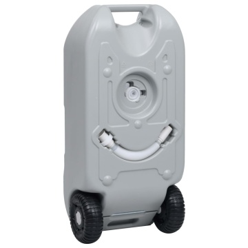Set portabil cu toaletă și rezervor de apă pentru camping - Img 6