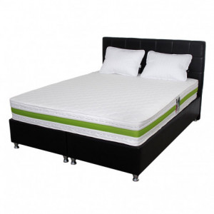Set Saltea Pocket Spring MILANO 140x200x24 plus 2 perne microfibra 50x70 - Img 1