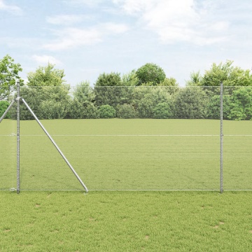 Set Stâlpi 2 Stâlpi Oțel galvanizat 10 x 1.5 m Rezistent - Img 1