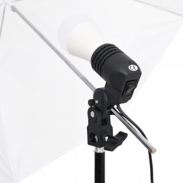 Set studio foto cu lampă, fundal și reflector - Img 8