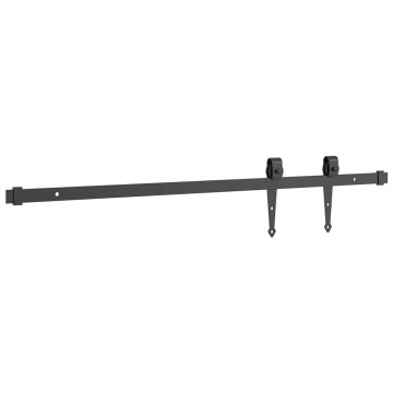 Set uși glisante pentru dulap 91 cm oțel carbon - Img 6