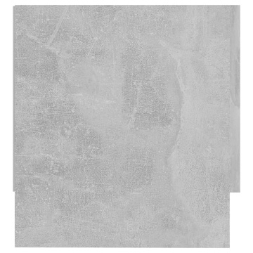 Șifonier, gri beton, 100x32,5x35 cm, PAL - Img 4