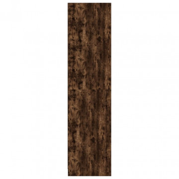 Șifonier, stejar afumat, 100x50x200 cm, lemn prelucrat - Img 5