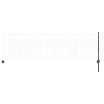 Stâlpi de gard 22 buc U-Channel Gri 120 cm Oțel - Img 3
