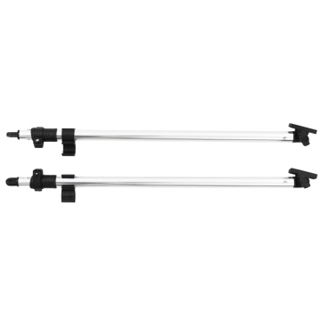 Stâlpi de susținere parasolar barcă Bimini, 2 buc., aluminiu - Img 4