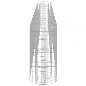 Strat înălțat gabion, 610x50x100 cm, fier galvanizat - Img 8