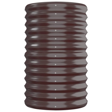 Strat înălțat grădină 260x40x68 cm oțel vopsit electrostatic - Img 4