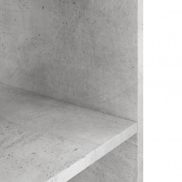 Suport acvariu, gri beton, 100x40x60 cm, lemn prelucrat - Img 5