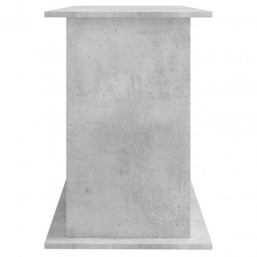 Suport acvariu, gri beton, 121x41x58 cm, lemn prelucrat - Img 6