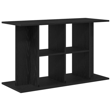 Suport acvariu Stejar negru 100x40x60 cm Lemn prelucrat - Img 2