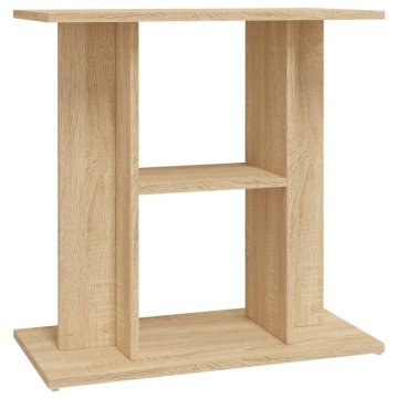 Suport acvariu, stejar sonoma, 60x30x60 cm, lemn prelucrat - Img 2