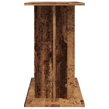 Suport de acvariu, lemn vechi, 80x35x60 cm, lemn prelucrat - Img 8